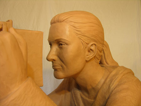 Debra McClinton statue 4