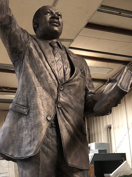 Martin Luther King Jr Bronze Monument