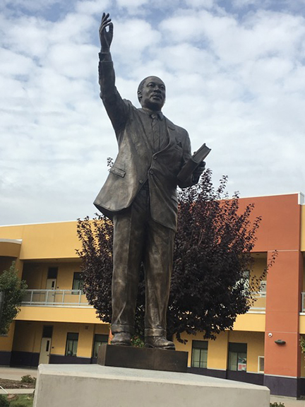 Bronze MLK Statue Monument Bronze