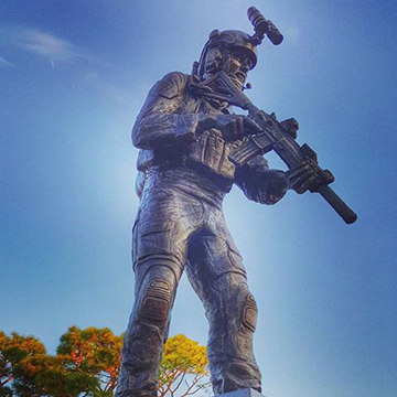 Ready Soldier Special Tactics Statue