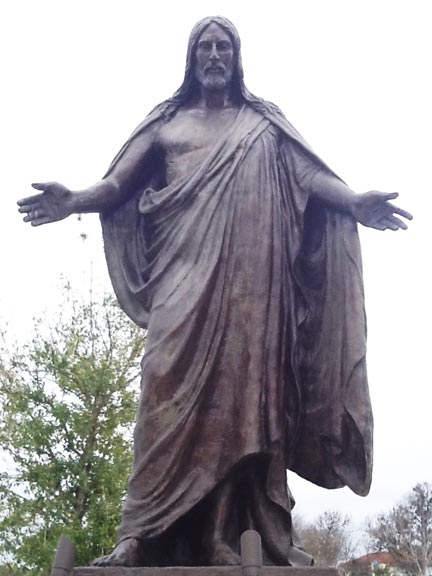 Risen Jesus Christ Bronze Monument