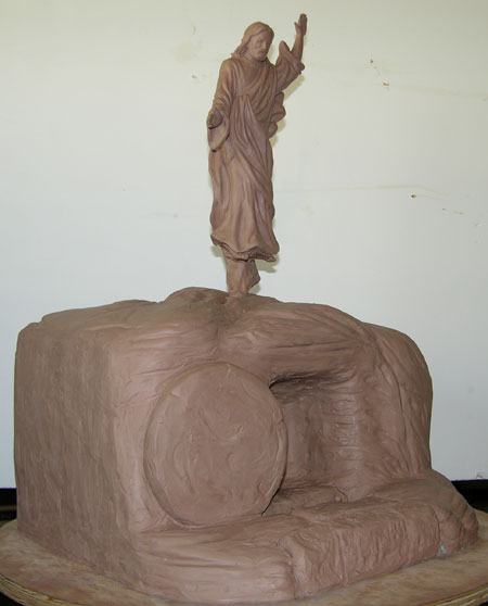 Savior and Tomb statue 2