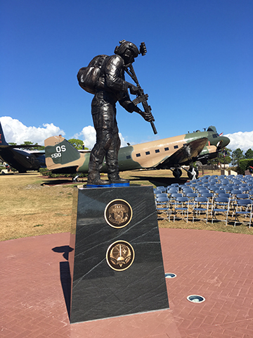 Special Tactics Soldier Statue Memorial