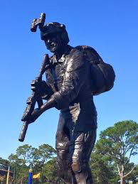 Special Tactics Bronze Soldier Statue