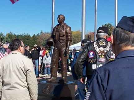 Air Force Pilot statue bronze monument