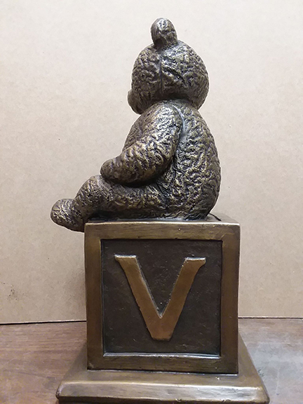 Teddy Bear URN Statue for cremains
