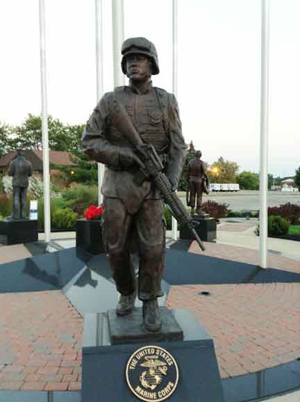 UNITED States Marine Statue Monument