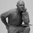 Bill Bernbach Company Founder Bronze Statue